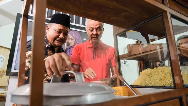 Capres Ganjar Pranowo Puji Inovasi Tukang Bakso, Katanya Bu Mega Suka (Istimewa)
