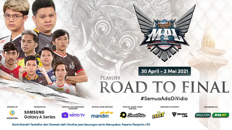 Streaming Fase Playoff MPL Season 7 di Vidio