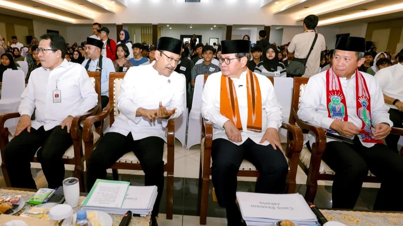 Haru di Open House Sekolah Rakyat, Pramono Anung Kenang Perjuangan Raih Pendidikan