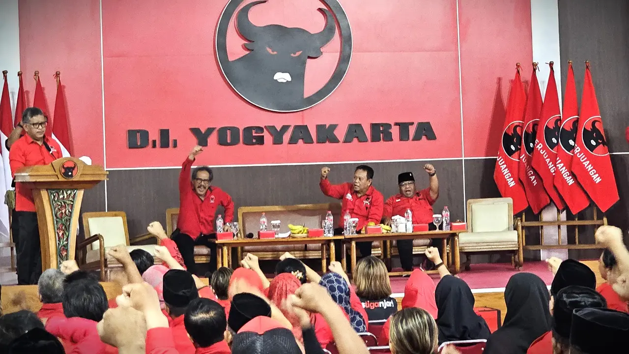 Sekretaris Tim Pemenangan Nasional Ganjar Pranowo-Mahfud MD, Hasto Kristiyanto