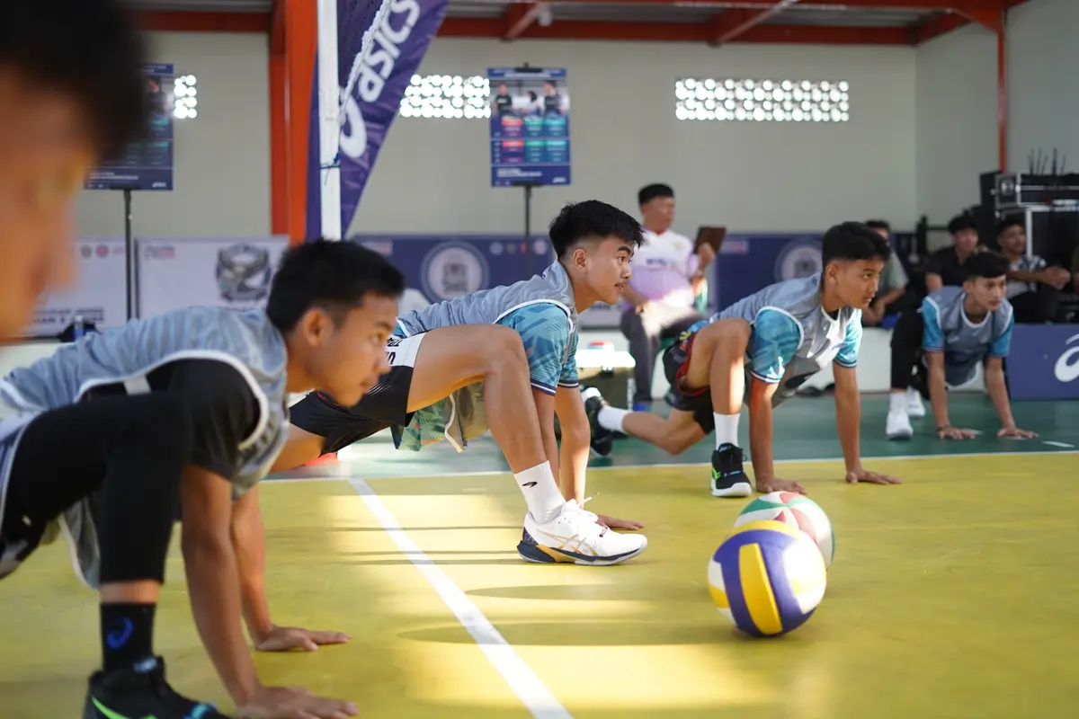 Dukungan ASICS turut berkontribusi dalam keberhasilan Timnas voli Indonesia menduduki peringkat pertama di Asia Tenggara.