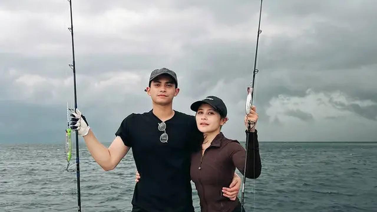 7 Momen Prilly Latuconsina dan Kekasih Mancing Bareng, Omara Dilatih Sabar