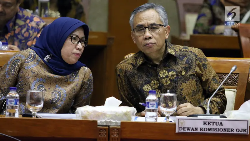 DPR - OJK Rapat Bareng Bahas Anggaran 2019