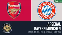 ICC 2019 - Arsenal Vs Bayern Munchen (Bola.com/Adreanus Titus)