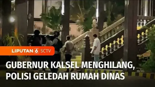 VIDEO: KPK Tetapkan Gubernur Kalimantan Selatan Sahbirin Noor Sebagai Tersangka Korupsi