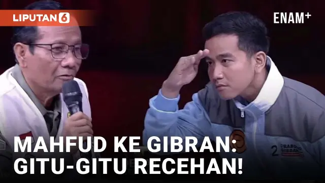 Respons Pertanyaan 'Greenflation' Gibran, Mahfud: Gak Layak Dijawab