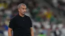 Pelatih asal Prancis itu sejatinya sudah berada dalam tekanan sebelum turnamen ini berlangsung. Tepatnya ketika Tunisia menelan kekalahan telak 0-5 dari Belgia dalam laga uji coba Piala Dunia di Brussels. (AP Photo/Moises Castillo)