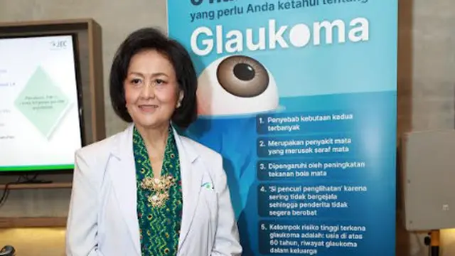Dokter spesialis mata, Widya Artini Wiyogo soal glaukoma