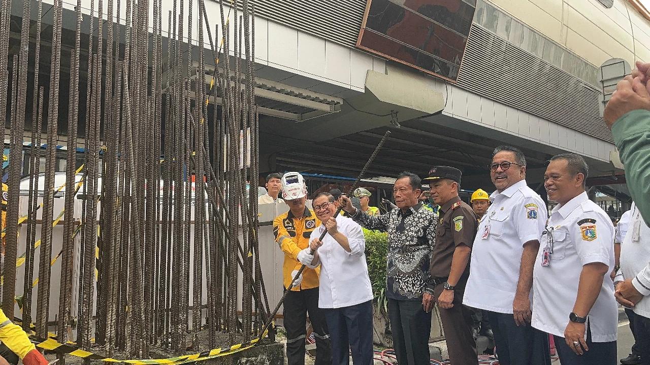 Dibongkar, Sebagian Tiang Monorel di Senayan Bakal Dimanfaatkan buat Videotron dan Reklame