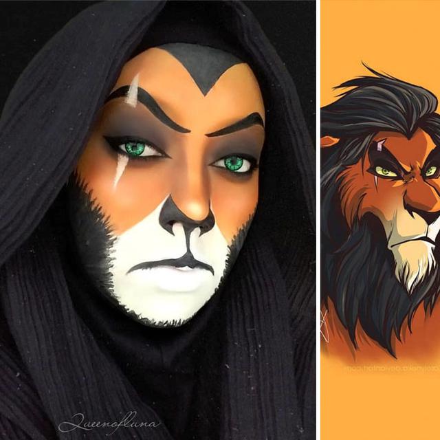 makeup unik hijabers Malaysia