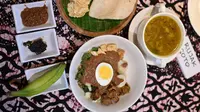 Rujak Soto, perpaduan rujak dan soto dalam makanan yang menggugah selera. (Dok Danone Indonesia)