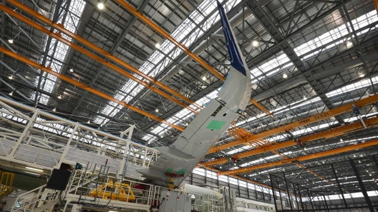 Intip dapur perakitan Airbus pertama di Amerika Serikat
