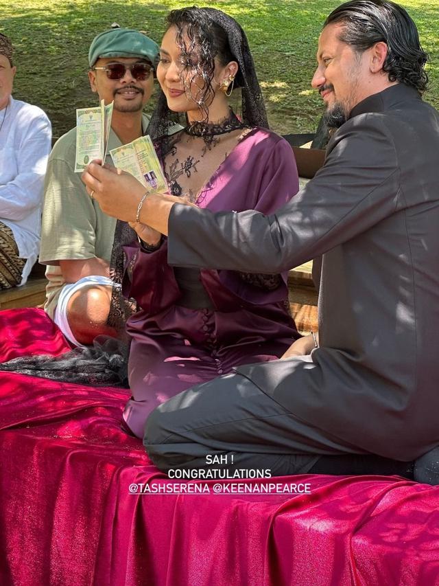 Keenan Pearce dan Tasha Serena