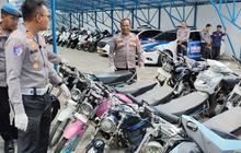 Polres Kediri Sita Puluhan Motor Balap Liar, Amankan Remaja Pelaku