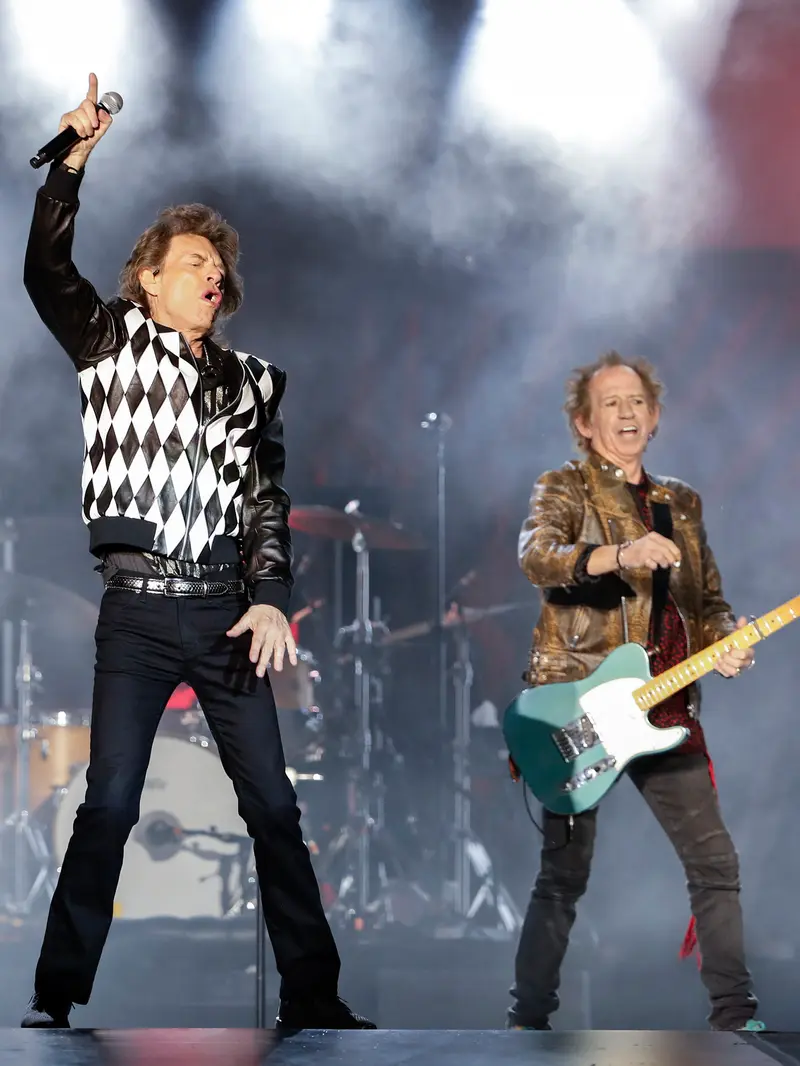 Penampilan Memukau Mick Jagger di Konser Rolling Stones