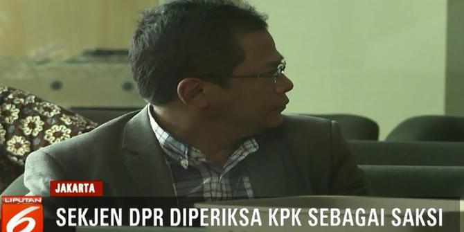 KPK Panggil Sekjen DPR Terkait Suap APBN 2018 Kabupaten Arfak