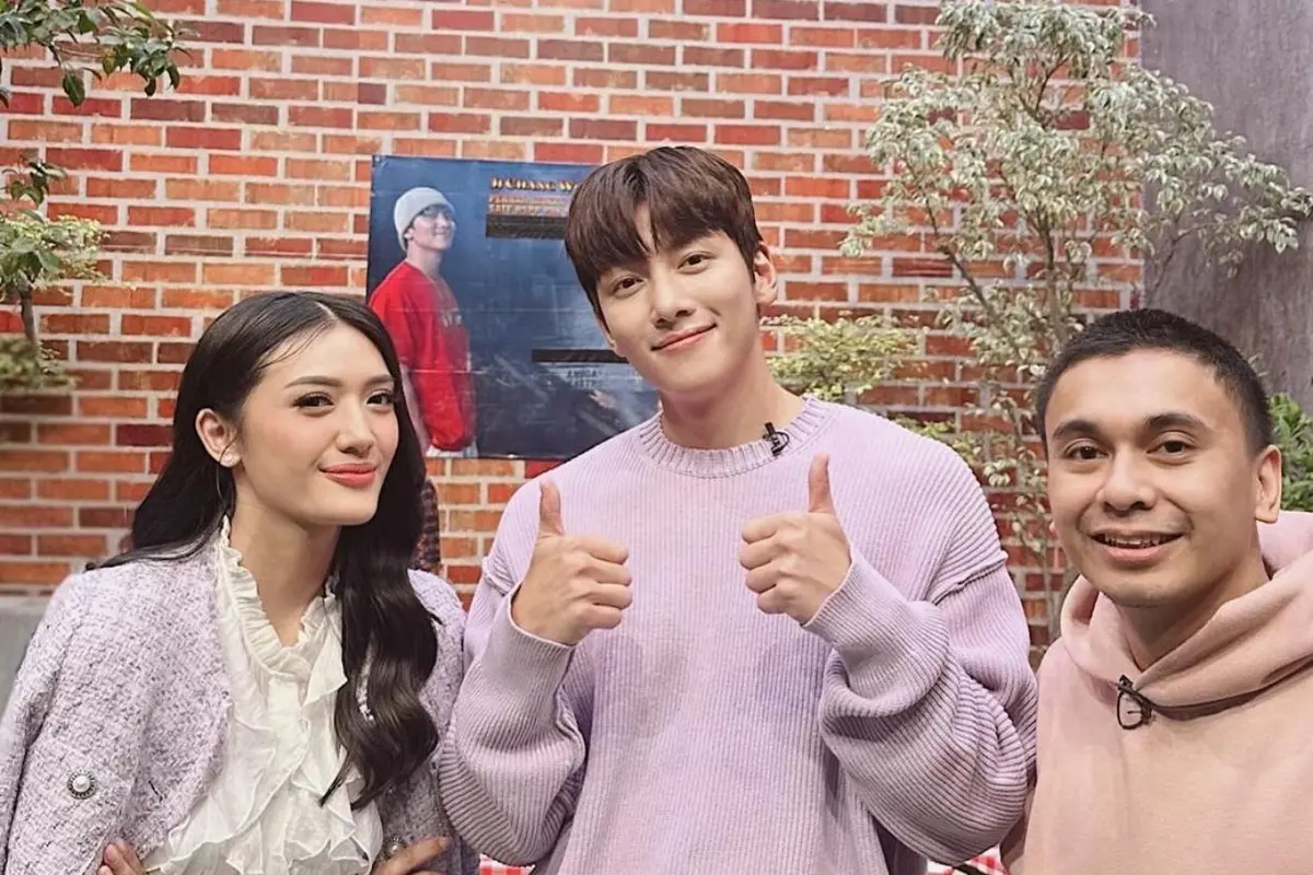 Anissa Aziza, Ji Chang Wook, Raditya Dika (Instagram/anissaaziza)