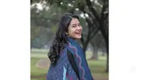 Kahiyang Ayu tersenyum bahagia dalam unggahan terbarunya di instagram (Instagram @ayanggkahiyang)