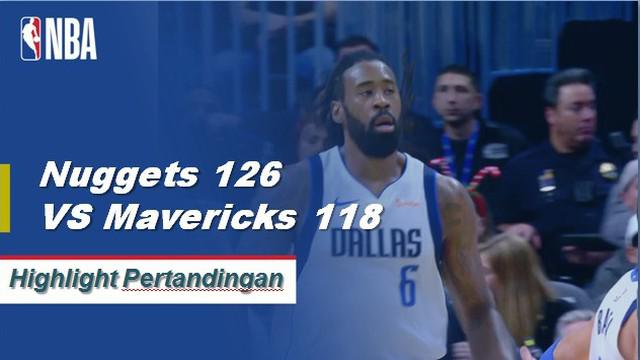 Nikola Jokic memimpin jalan menuju Denver saat Nuggets menang atas Mavericks.