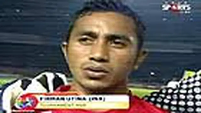 Firman Utina Rengkuh Gelar Pemain Terbaik