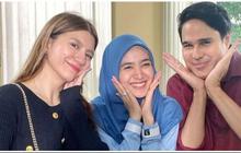 Potret Kebersamaan Cut Syifa dan Para Pemain Sinetron Hidayah Cinta