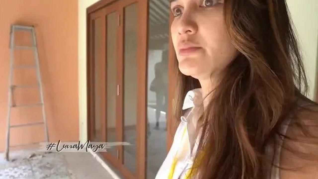Raut wajah Luna Maya menjadi bukti kondisi rumah singgahnya di Bali yang kian tak terawat.