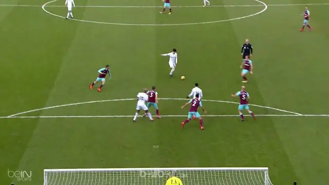 Swansea City 4-1 West Ham | Liga Inggris | Highlight Pertandingan dan Gol-gol