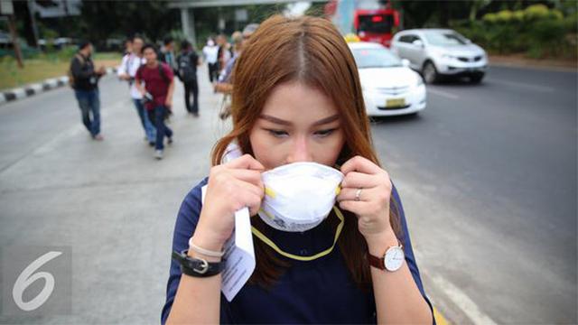 Ilustrasi polusi udara