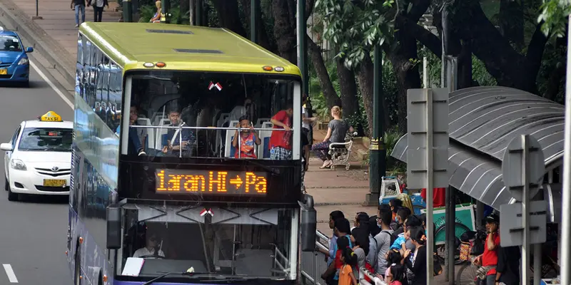 Bus Tingkat Wisata Resmi Dikelola PT Transjakarta