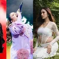 Sebelum umumkan kehamilan anak pertama, belakangan ternyata Mahalini suka kenakan baju longgar. Terlepas dari rumor tutupi kehamilan, Mahalini Raharja sendiri memang suka bergaya oversized edgy. [@mahaliniraharja]