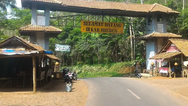 Perbatasan Cilacap dengan Kabupaten Brebes. (Foto: Liputan6.com/Muhamad Ridlo)