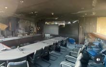 Duduk Perkara Pegawai Bakar Kantor Diskominfo: Kesal Foto Dibuat Stiker