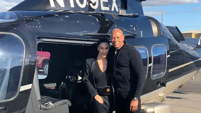 Dr Dre dan Nicole Young (Instagram/ drdre)