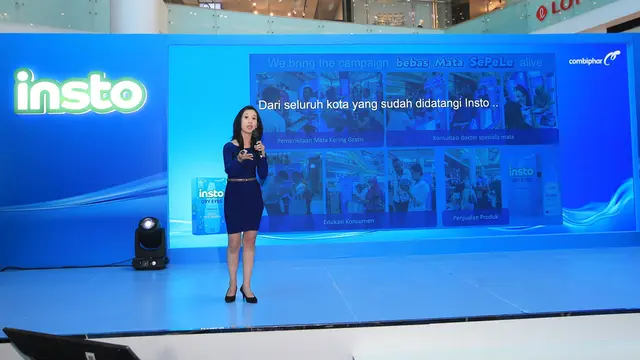 ) Farah Feddia, selaku GM Eye Care Combiphar