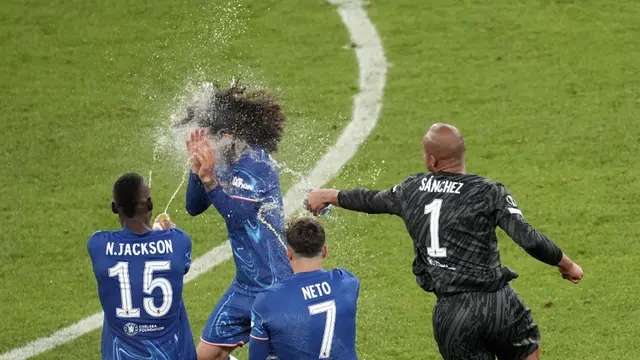Foto: Sabet Gelar Juara Conference League, Chelsea Pecahkan Rekor Baru