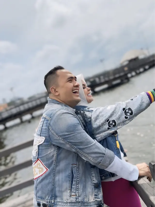 Saipul Jamil dan Neng Dessy. (Foto: Dok. Koleksi Pribadi Neng Dessy)