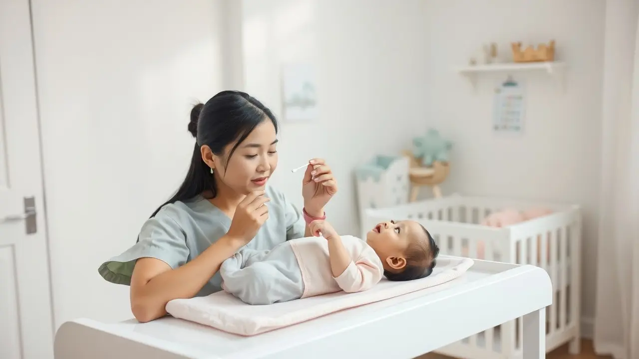 cara membersihkan telinga bayi