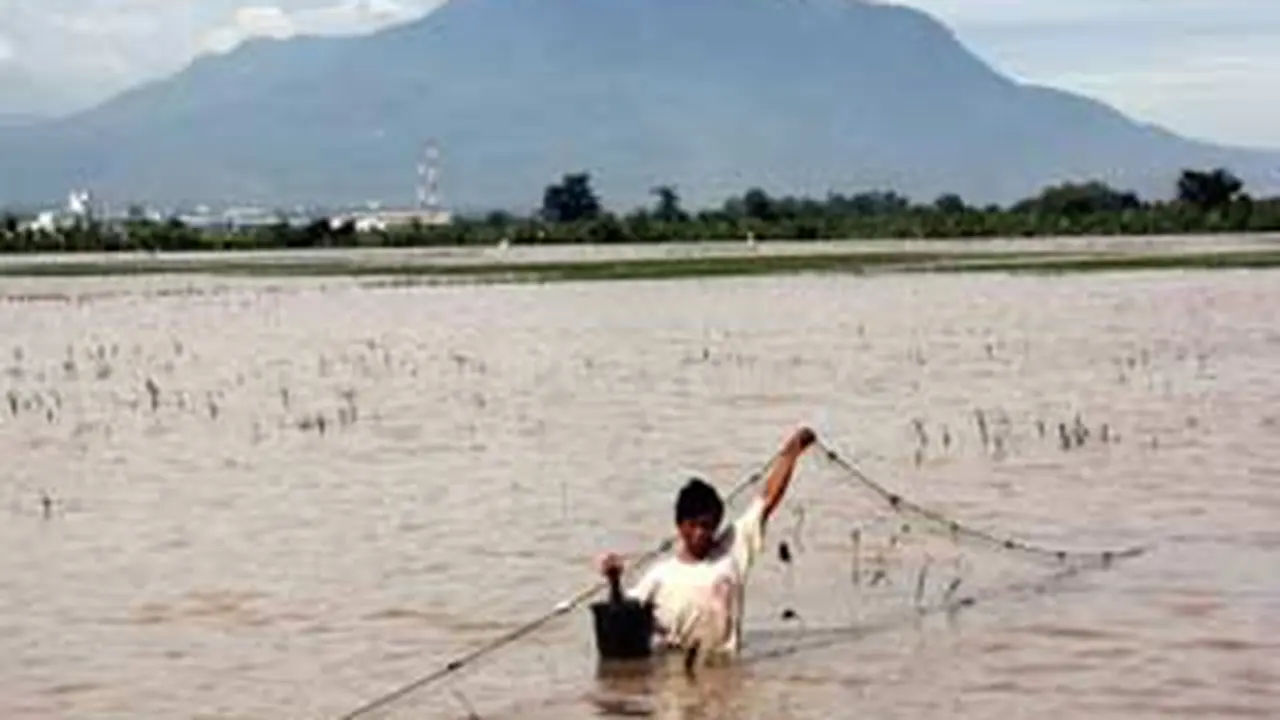 Ilustrasi banjir