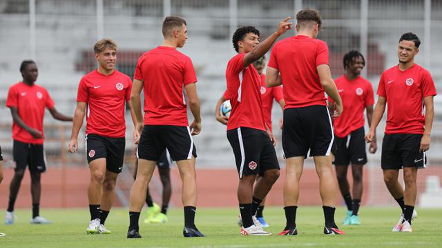 Latihan Timnas Kanada U-17