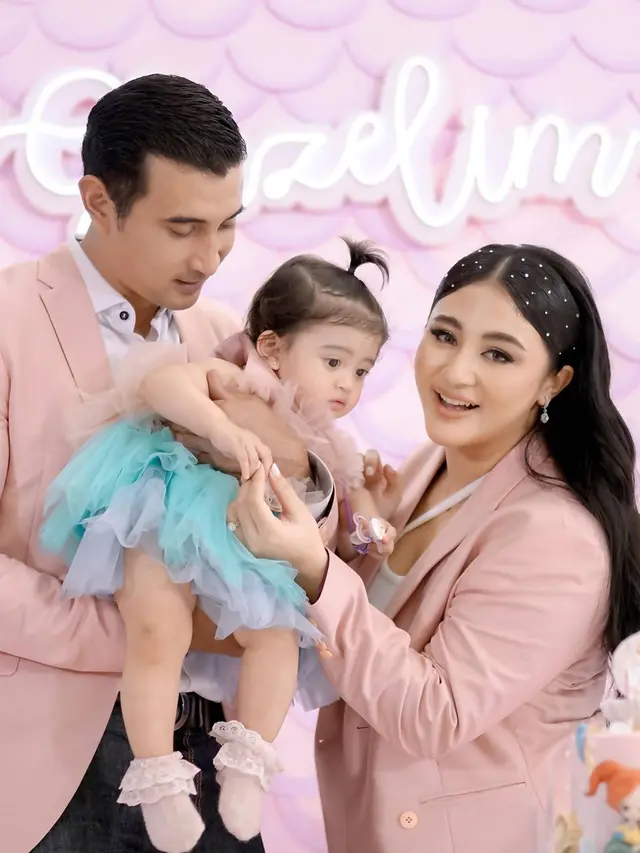 Potret Ulang Tahun Baby Guzel, Putri Ali Syakieb dan Margin Wieheerm yang Pertama