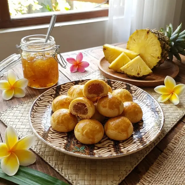 Nastar Selai Nanas (Gemini AI)