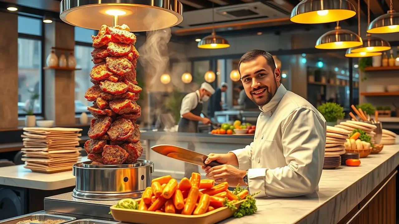 cara membuat kebab