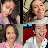 Artis tanpa makeup (Sumber instagram/prililatuconsina96/enzystoria/yukikt/pevpearce)