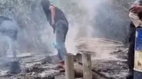 KKB Pimpinan Aibon Kogoya Serang Pos Tambang di Nabire, 2 Orang Tewas Terbakar