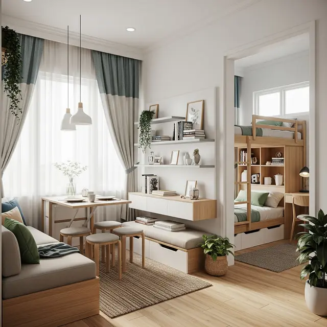 9 Desain Rumah Kecil tapi Tetap Cocok untuk Keluarga dengan Dua Anak