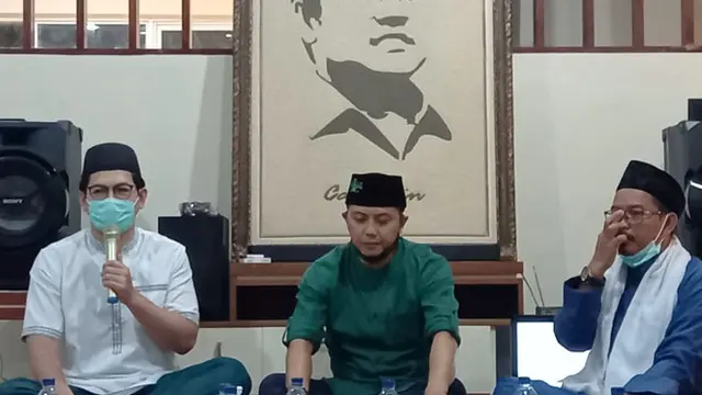 Tommy Kurniawan ditemui usai pengajian 40 Hari wafatnya Gus Hasyim Wahid di kawasan Kalibata, Rabu (9/9/2020).
