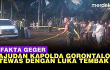 VIDEO: Bikin Geger, Briptu RF Ajudan Kapolda Gorontalo Tewas dengan Luka Tembak