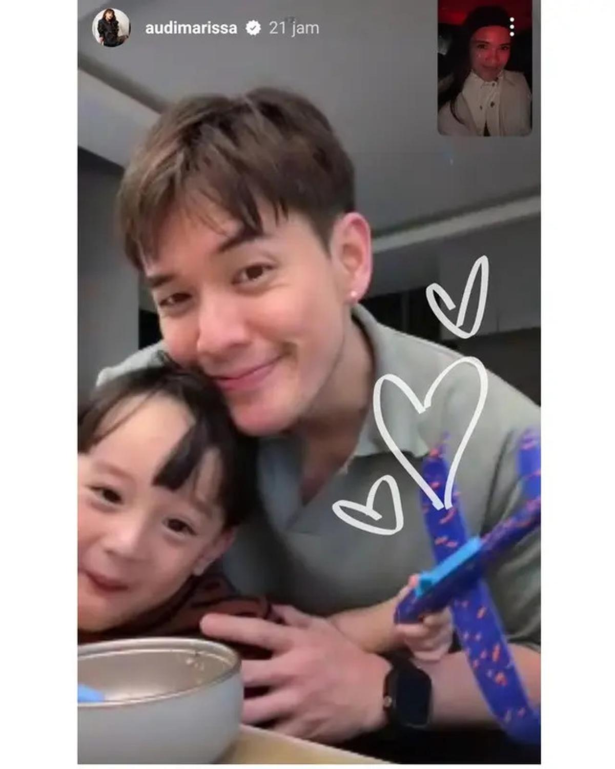 6 Potret Audi Marissa Nonton Konser J-Hope BTS di Korea, Anthony Xie Jaga Anak