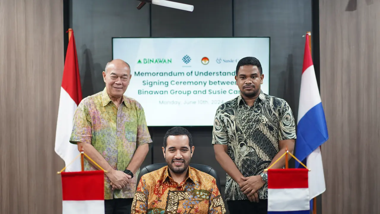 Kerja sama Binawan Group dan Susie Care. (Liputan6.com/ ist)
