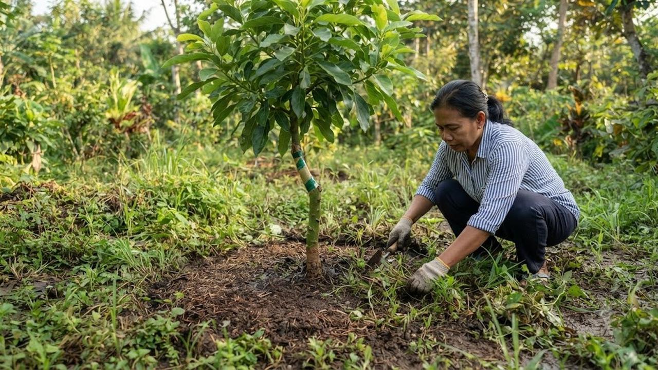 Kendalikan Gulma agar Nutrisi Tidak Berebut dengan Tanaman (AI Generated)
